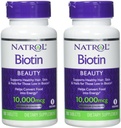 Natrol Biotin tabletti 10000 mikrog, 100 mikrog (pakkaus 2)