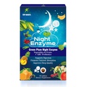 Night Enzyme, Daily Multigestive Enzymes, Green Plum Fruit and Vihannekset probiootit, helpotus turvotus, parempi uni laatu, miehille ja naisille, edistää ruoansulatuskanavan terveyttä- 60 tablettia