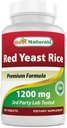 Best Naturals Punainen riisi 1200 Mg 60 tablettia (Ctrinin vapaa)