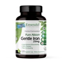 Emerald Labs Gentle Iron 25mg - Ferrous Bisglysinaatti Chelate - Kelatoitua rautaa Supplement, joka tukee energiaa, silmät, immuuni ja sydän terveys - 120 kasvikapselit (120-päivä tarjonta)