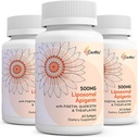 Liposomal apigenin 500 mg Softgels - Optimal Apigenin täydennysosa Fisetin, Quercetin ja Theaflaviinit - 6 kuukauden tarjonta