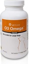 VetOne O3 Omega Soft Gel suurille koirille - Essential Fatty Acid Support - Ihon ja turkin täydentää - 250 kapselia