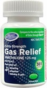 Gas Relief Extra Strength, 125 mg simetikoni (365 Softgels), nopea helpotus kaasusta, turvotus, täyteys, kivulias epämukava olo, Vertaile Gas-X Extra Strength Aktiivinen ainesosa
