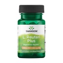 Swanson L. Reuteri Probiootti Plus w/ L. Rhamnosus L. Acidophilus & FOS Prebiootti digestiivinen tuki - edistää Gut Health w/ 7 miljardia PMY per kapseli - (30 kasviskapselia)
