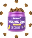 Probiootit koirille, Dog Probiootit ja digestiivinen entsyymit, terveys ja immuuni tuki. Helpottaa Ummetusta, pahaa hengitystä, ilmavaivat ja vatsavaivat. Eläinlääkäri kehitti 120 purukumia.