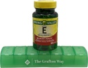 Spring Valley E-vitamiini Ravintolisä, 180 mg, 100 Laske Mukava Grafton Way Pill Organizer