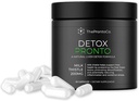 Pronto Liver Detox Supplement - Milk Thistle Extract 200mg, Liver Cleanse & tuki pillereitä, Detox Formula maksan terveys, 50 kapselia