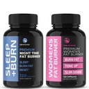 Nobi Nutrition Day and Night Time Fat Burner Bundle naisille 24/7 Painon menetys termogeeninen Vadelma Ketones ... ruokahalua Suppressant, aineenvaihdunta Booster, ja vatsa rasvan reaktori ... 120 kreivi