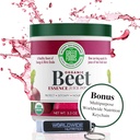 Green Foods - Organic Beet Essence Juice Powder- Typpioksidi Super Food, Wholefood Antioksidantti, Natural Energy, Endurance, Detox, 5.3oz (30 Servings) kanssa Bonus Key Chain