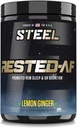 Terästä lisäravinteet Nollattu-AF I Deep Sleep Aid ja lihasten Recovery Powder kanssa GABA & Valerian juuriuute ... Stressi helpotus ja kognitiivinen tuki ... 30 tarjoilut (sitruunan inkivääri)