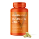 Mt. Enkeli vitamiinit - Sinkki Quercetin ja bromelaiini täydentää Immuuni tuki ja hengitysteiden terveys - Quercetin 500 mg kapselit Sinkki 50 mg .