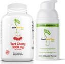 Tart kirsikkauute ja Extra Strength Mobility Cream