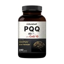 NatureBell PQQ 40mg Per Serving with CoQ10, 240 kapselia ... Aktiivinen Pyrrolokinolkinoliini kinoni, erittäin biologisesti käytettävissä ZenPQQ+ Formula ... Edistää sydäntä, aivoja ja mitokondrioiden terveyttä.