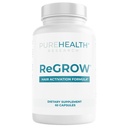 PUREHEALTH TUTKIMUS REGrow - hiusten kasvu vitamiinit - kanssa Saw Palmetto, Biotin, Collagen, Sinkki, Rauta, Jodi, Selenium & enemmän - hiusten täydentää naisille ja miehille - 60 kapselia