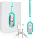 Sleep Aid Instrument, Handheld Insomnia Relief Device, USB uniapukone parantaa unta, paineahdistus (Lime)