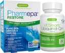 Pharmepa Restore EPA & VESIsorb Ubiquinol- QH CoQ10 Heart Health Bundle, Igennus