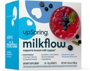 UpSpring Milkflow Elektrolyytti Imetys täydentää Drink Mix Finugreek-Free, Moringa & Blueberry Acai Maku, Imetys täydentää tukea rintojen maitoa ja palauttaa Electrolyytit, 16 Mixes