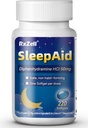 Sleep Aid, Difenhydramiini 50mg, Helppo niellä Softgels, tukee syvempää lepoa nukkua, Non Habit-Foming (220 kreivit)
