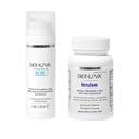 Skinuva® Scar (1,7 oz) & Bruise (14 kapselia) - Advanced Silicone Cream Formulated with Growth Factors & Homeopatic Bruise Remedy Formulated with Arnica, bromelain & Sinkki