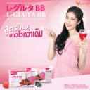 Verena. L-Gluta BB Verina Alloa BB Uusi Formula Lisäravinteet juomiseen, kollageeni, ihonhoito, kollageeni, Luonnollinen valkoinen iho (10 pussia)