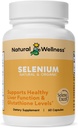 Luonnollinen hyvinvointi Organic Selenium 200 mikrog ...