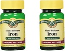 Spring Valley Slow Release Iron, 30 tablettia (2 pakkaus)