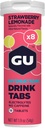 GU Energy Hydration Electrolyte Drink Tabletit, Endurance Sports Drink Running, Pyöräily, Triathlon, Strawberry Lemonade, 8-Count (96 Servings)