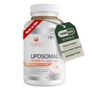 Liposomal C 1400 mg- 180 vegan kapselit- Kiina vapaa ainesosat, rasvaliukoinen korkea imeytyminen VIT C- tukee terve immuunijärjestelmä & Collagen Booster- tehokas antioksidantti tuki täydentää