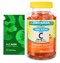 Nolla sokeri C-vitamiini Gummies Ravintolisä, 250 mg, 120 Ct Bundle erikoisvitamiinit ja mineraalit - A-Z - Parempi Ligth & Spring Guide