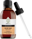 Teliaoils Premium Greek Olive Leaf Glycerin Extract, Rich antioksidantti Oleuropein, Pure ja Potent, ei-GMO, Vegan, Gluteeniton, helppokäyttöinen, alkoholiton 2 dl oz. (60ml)