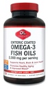 Olympian Labs Enteric coated Omega 3 Fish Oils, 2000 mg per annos/ 60 annosta, 120 Softgels