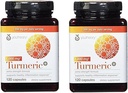 Youtheory Turmeric Extra Strength Formula Kapselit 1 000 mg/vrk, 120 luku (Pack of 2)