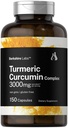 Horbäach Turmeric Curcumin 3000 mg ... 150 kapselia...