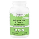Vitacost Red Yeast Rice & CoQ10 No-Flush Niacin -- 240 kasviskapselia