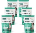 Wellnergy Daily Probiootit & Prebiootit Soft Chew koirille & Kissat - Ruoansulatuskanavan tuki ripuli, ummetus, vatsavaivat, ruoansulatushäiriöt ja kaasu - auttaa digestio, allergia iho ja immuuni terveys 60ct