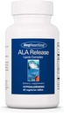 Allergy Research Group ALA Release - Alpha-Lipoic Acid Complex, R-Alpha-Lipoic, Biotin, Kalsium, Ravintolisä, Kasvissyöjä Tabletit - 60