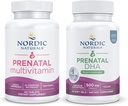 Nordic Naturals Vegan äiti ja Baby Starter Pack - Vegan Prenatal DHA ja Prenatal Multivitamiini Tabletit