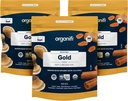 Organifi: Kulta - Superfood Supplement Powder- 90 Tarjoilut (3 pakkaus) - Stressi tuki, parempi lepo, rentoutuminen ja edistää levollista unta - Turmeeri ja Reishi infusoitu
