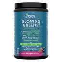 Health Logics Glowing Greens Superfood Powder with Collagen Peptides, Dgestive Enzymes, Prebiootit ja Probiootit 