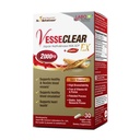 LABO Nutrition VesseCLEAR EX: Nattokinaasi NSK- SD+Elastin F puhtaalle ja joustavalle verialukselle. Japanin tutkimus Todista, toiminnallinen annos, Happo-resistant / Delayed Release Kapselit