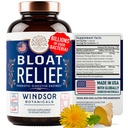 Bloat Relief Probiootti ja digestiivinen Entsyymit - Bloating Turmeric, Fenkoli, bromelain IBS täydentää - Detox Debloat kapselit Kaasu - turvotusta naisten ja miesten - 30 Gut Health pillereitä