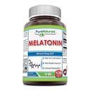 Pure Naturals Melatoniini Supplement ... 10 Mg Per Serving... 120 tablettia...