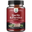 Voiteluaine Odorless Valkosipuli Softgels - Persiljauute & Ikääntynyt valkosipuli täydentää Circulatory Health, Digestion, Immuno Support & Liver Detox - Persilja Softgels for Gut Support - 60 Ct