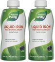 Nature's Way Liquid Iron, Tarjoaa päivittäin arvoa rautaa, sokeria, Berry Flavored, 16 Fl. Oz. (Pakkaus 2)