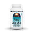 Source Naturals Alpha Lipoic Acid, aika vapautunut antioksidanttisuoja* - 120 Aikarelease tablettia