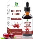 Cherry Force Supplement Tart Cherry Extract Rich in Phytonutrients Luonto Tart Cherry Täysin absorbed Tart Cherry Juice keskittyä