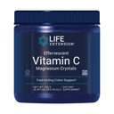 Life Extension Effervescent C-vitamiini Magnesiumkiteitä, välitön helpotus satunnaisesta ummetuksesta, gluteeniton, ei-GMO, kasvissyöjä, Net Wt. 180 Grams