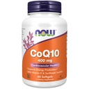 Now Foods Supplements, CoQ10 400 mg, Pharmaceutical Grade, All-Trans Form tuotettu Fermentation, 60 Softgels