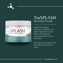Tru SPLASH Täydellinen nesteytys Elektrolyyttijauhe (Luonnollinen Berry) - 30 tarjoilua