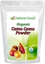 Z Luonnollinen orgaaninen Camu Camu Powder, luonnollinen C-vitamiinin täydentää Immuunituki & Mood Boost, Sekoita Smoothies, Drinks & Recipes, Superfood Powder, Raaka, Vegan, Ei GMO, Gluteeniton, 1 lb